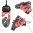 thumbnail image 4 of Baohd Housse de Tête de Club de Golf Mode en Cuir PU Forme de Espadrilles Putter Noir Rouge, 4 of 9