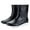 Black, variant on AUXDIQ Wellington Boots Men Mid-calf Wellies Waterproof Rain Boots Outdoor Garden Shoes