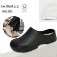 thumbnail image 3 of Unisex Slip-Resistant Chef Shoes - Oil & Water Proof Kitchen Work Shoes for Men/Women, Non-Slip Restaurant Shoes Lightweight Safety Footwear for Crews, 3 of 7