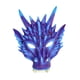 thumbnail image 4 of Máscara de dragón 3D Máscara de media cara Adultos de miedo Accesorios de disfraces de Halloween Cosplay Púrpura jinwen Cubierta de cabeza de dragón, 4 of 8