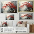 thumbnail image 4 of Designart "Blaze Of Red Maple II" Tree Maple Floater Framed Canvas Prints, 4 of 5