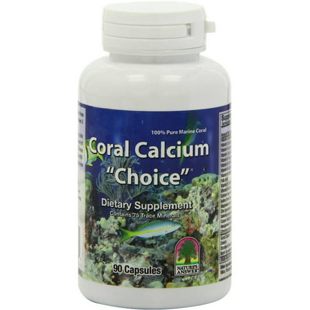 Nature's Answer calcium de corail, 90 CT
