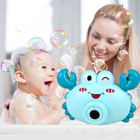 Bubble Machine Toy Crab Extinguisher Electric Kids Fun Outdoor Summer Toy 60ml
