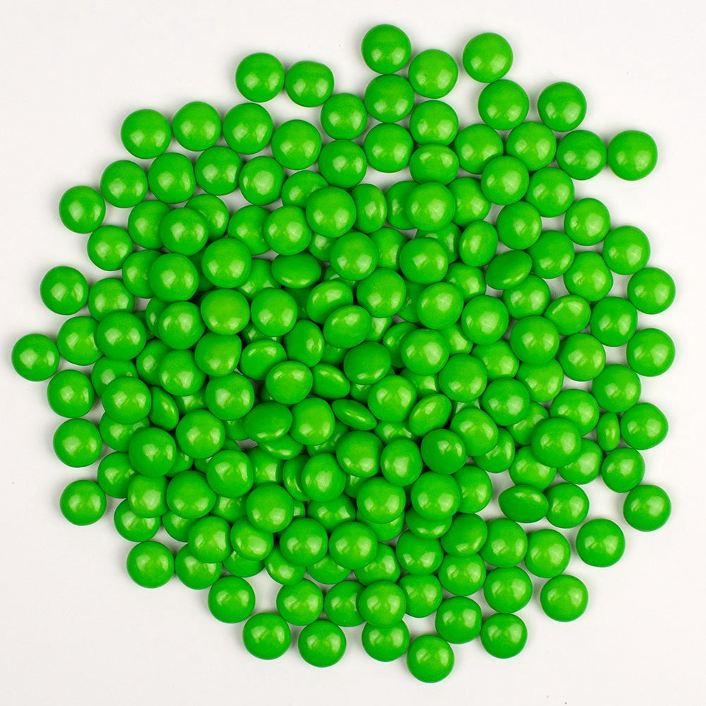 11,232ct Green Bulk Chocolate Coated Gems For Parties, Gifting, Baking And Candy Buffets (22.5lb)