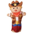 thumbnail image 2 of Melissa & Doug Bold Buddies Hand Puppets (Set of 4) - Knight, Pirate, Sheriff, and Superhero, 2 of 5