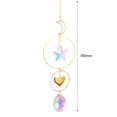 thumbnail image 3 of Colgante De Cristal Colgante De Cristal Decoración Metal Rainbow Collection Hanging Star Moon Crystal Prisms Home Decor (38), 3 of 4