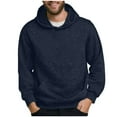 thumbnail image 2 of pstuiky camisa de manga larga para hombre, Sudadera con capucha y lentejuelas de manga larga de color liso para hombre Tops casuales para hombres xl, 2 of 9