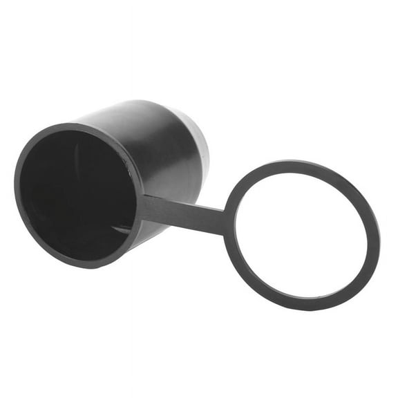 Black Tow Bar Push-in Type Cover Cap Car Hitch Towball Trailer Protection Cap EIG88 Suitable for RV Trailer