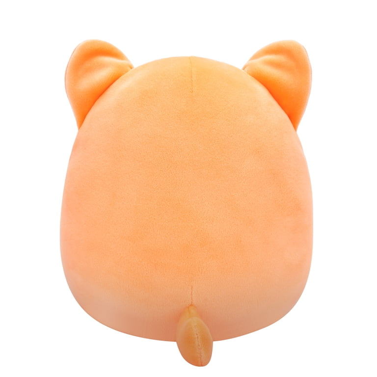 Squishmallow KellyToy - Pantuflas Para Niños De Felpa Suave A Elegir Vaca, Navidad, Dinosaurio, Koala, Tiburón, Ajolote (Gigi, Gato Atigrado Naranja (talla 6/7)), Gigi Gato Atigrado Naranja (talla