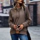 thumbnail image 2 of Sudadera Para Mujer Moda Sudaderas Con Capucha Sudadera Casual Invierno Sólido Manga Larga Botón Bolsillo Odeerbi ODB173181, 2 of 6