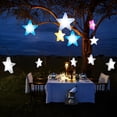 thumbnail image 3 of Étoiles LED Colorées Rechargeables USB 12V Ornement de Noël Moderne, 3 of 9