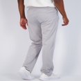 thumbnail image 3 of 3 Pack  Men‘s Active Athletic Casual Tricot Open Bottom Sweatpants with Pockets (Available In Big & Tall), 3 of 6