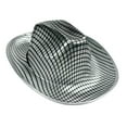 thumbnail image 5 of Cowboy Hat Lightweight Wide Brim Cap Jazz Hat for Men Women Bridesmaid Girls, 5 of 9