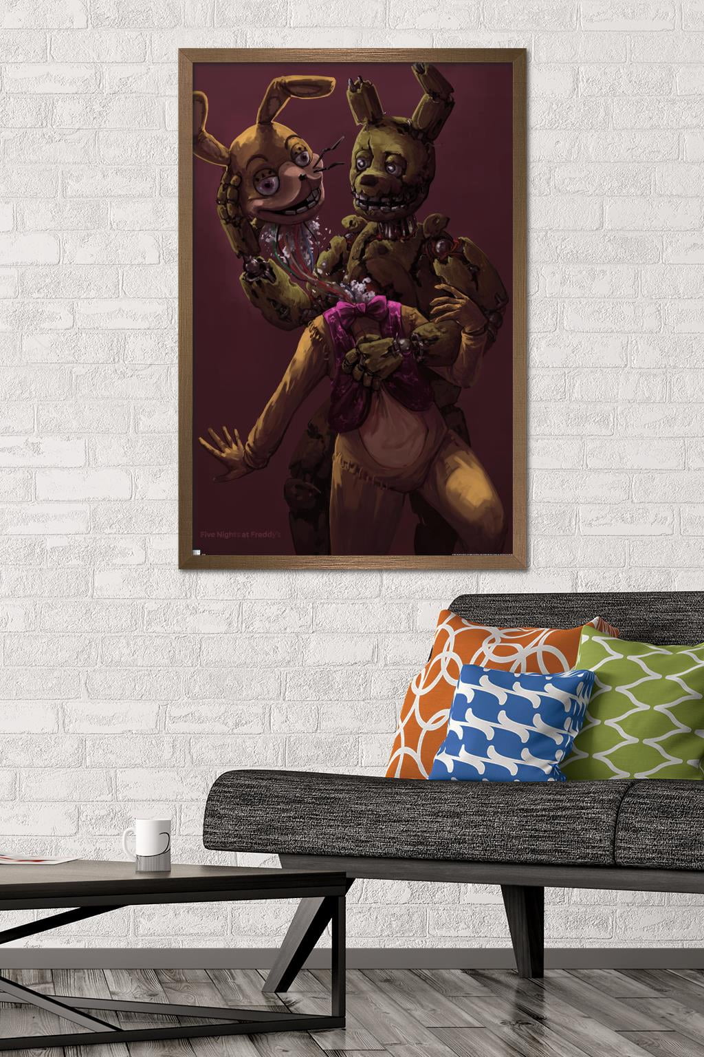 Five Nights at Freddy's - Stuffing Wall Poster, 22.375" x 34" Framed