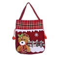 thumbnail image 4 of YAOMOBB Deer Gift Bag Cute Christmas Gift Packaging with Handle Reusable and Portable Present Packaging featuring Santa Claus Bear Snowman Elk Patterns, 4 of 7