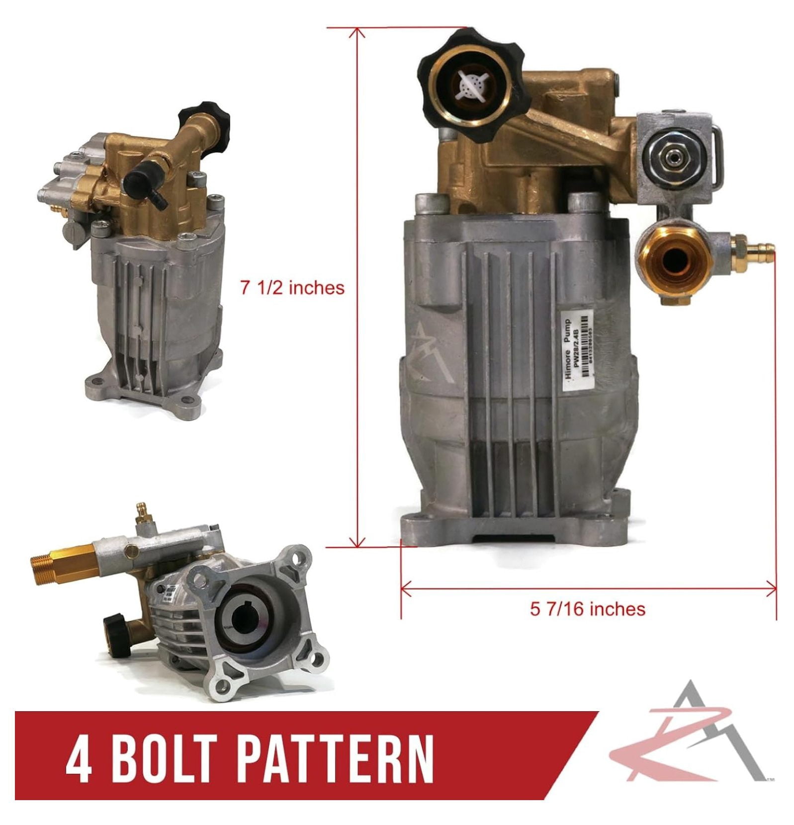New 3000 psi Power Pressure Washer Water Pump Troy-Bilt 20209 020209 020209-0
