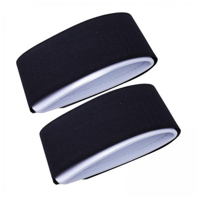 Lipstore 3x2 Pieces Ski Straps Adjustable Snowboard Carrier Strap for Carrying Ski Gear Black