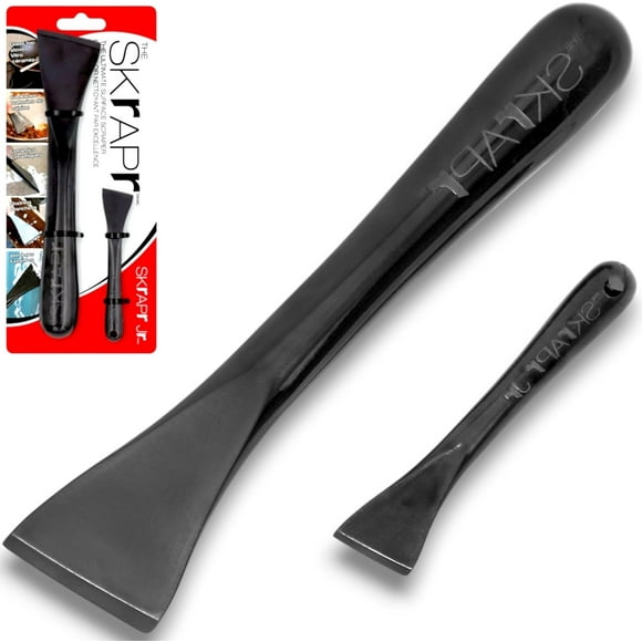 The SKrAPr Combo Kit: Ultimate Surface Scraper – Perfect Cleaning Tool for Glass, Ceramic Cooktops, Ovens, Glass Top Stoves and Foot - Removes Burned-On Food, Tough Stains, Dirt, Stickers, and Paint