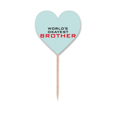 thumbnail image 1 of World's Okayest Best Quote Toothpick Flags Heart Lable Cupcake Picks, 1 of 3