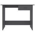 thumbnail image 2 of vidaXL Desk Grey 100x50x76 cm Engineered Wood, 2 of 4
