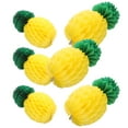 thumbnail image 6 of OUNONA  6 Pcs Honeycomb Ball Decoration Tropical-themed Party Pineapple-shaped, 6 of 8