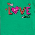 thumbnail image 3 of Barbie - Patterned Love - Toddler And Youth Short Sleeve Graphic T-Shirt, 3 of 5