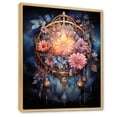 thumbnail image 2 of Designart "Yellow Dreamcatcher Dusks Beauty " Dream Catcher Floater Framed Canvas Art Print, 2 of 7