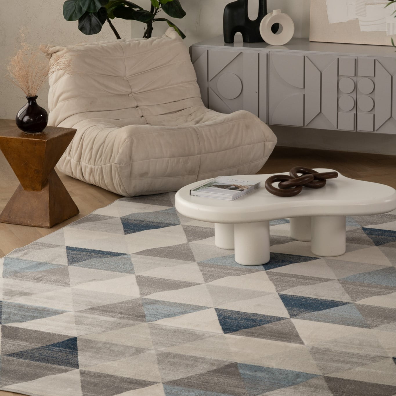 Rug Branch Havana Collection Traditional Geometric Area Rug