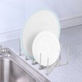 thumbnail image 2 of Organizador de platos plegable multifuncional para cocina, estante, escurridor de platos, soporte, 2 of 8