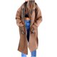 thumbnail image 2 of Chaquetas y abrigos casuales con capucha de manga larga para mujer, abrigo deportivo de invierno con capucha y forro polar, abrigo informal de manga larga con cremallera para mujer, 2 of 7