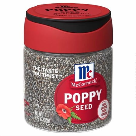 Mccormick Poppy Seed, 1.25 Oz - Pack of 2