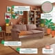 thumbnail image 3 of Sofá Cama Makora Milo Rosa Velvet con Memory Foam y Respaldo Reclinable, 3 of 8