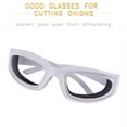 thumbnail image 3 of Onion Goggles Kitchen Safety Glasses For Chopper Onion Safely Prepare Foods Without Tears Remove Smoke Steam, 3 of 8