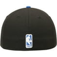 thumbnail image 4 of Men's New Era Black/Blue Orlando Magic Official Team Color 2Tone 59FIFTY Fitted Hat, 4 of 6