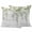 Ivory, variant on Watercolor Floral Outdoor Pillow Covers 24x24 Set of 2,Waterproof Patio Throw Pillowcase Protectors,Spring Flowers Leaves Botanical Green Plaid Decorative Pillow Shams Cushion Covers for Bed Couch