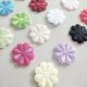 thumbnail image 2 of 22 piezas de parches termoadhesivos para bordar, parches para coser, parches adhesivos con forma de flor, parches para coser o planchar, bordados, 2 of 2