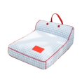 thumbnail image 2 of Cojn Para Mascotas Con Relleno De Espuma Suave, Funda Extrable Y Lavable, Diseo Ergonmico, Ideal Para Viajes En Coche, Soporte Cmodo, Material Sinttico Duradero, Ajuste Universal, UKHBMC, 2 of 6