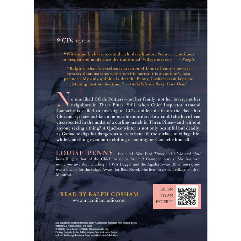 Chief Inspector Gamache Series  Louise Penny's Inspector Gamache Series of  Mystery Novels
