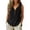 *1-Black, variant on VBVC Women's Embroidered Henley Tank Tops , Ladies' V-Neck Sleeveless Blouses , Button Down Summer Shirts For Women,Black,S-2XL