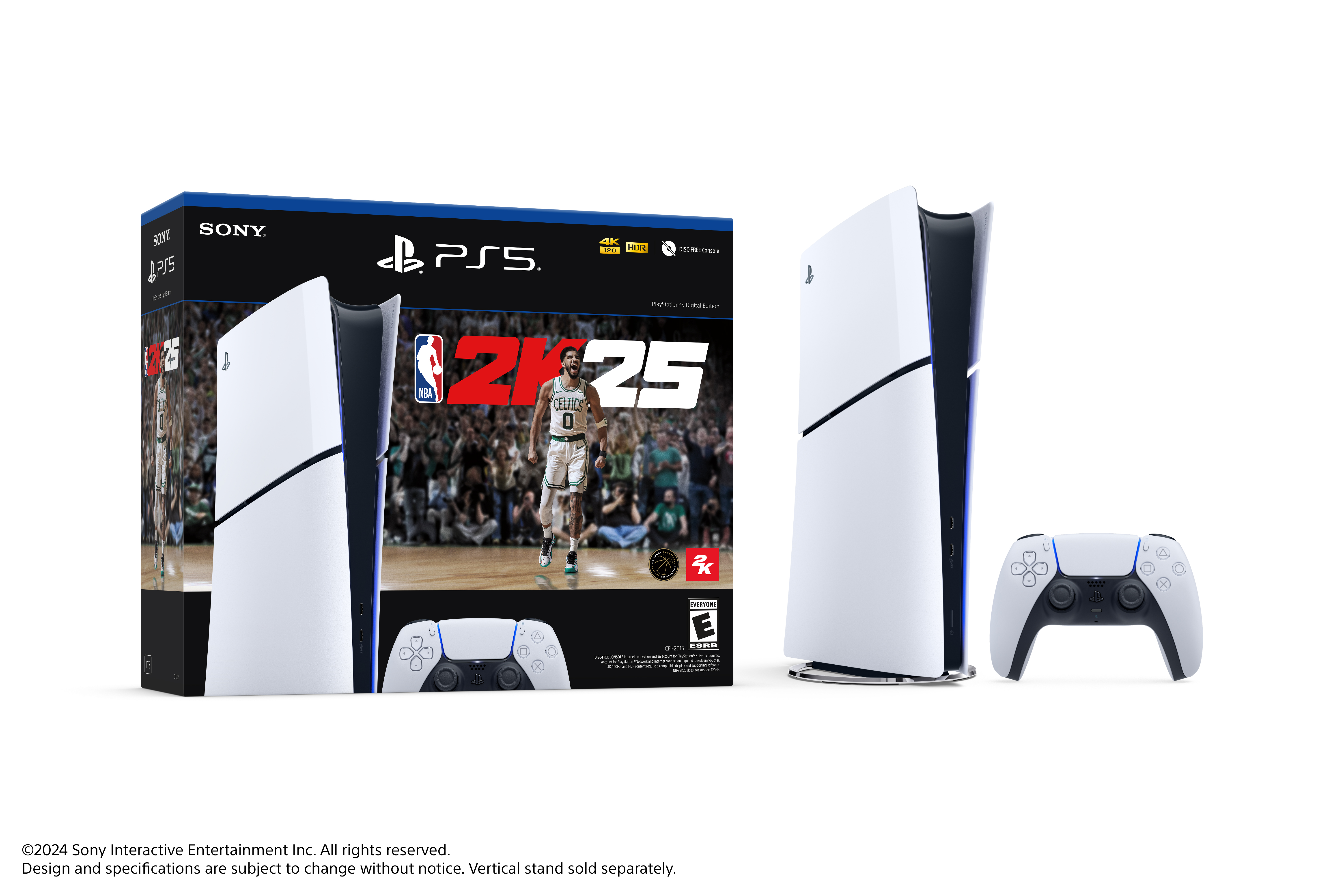 PlayStation 5 Slim Digital Edition – NBA 2K25 Bundle