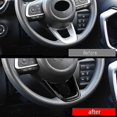 thumbnail image 2 of Car Steering Decoration Cover Trim Interior Accessories Black For Raize/ 2020 2021 2022 Rhd, 2 of 5