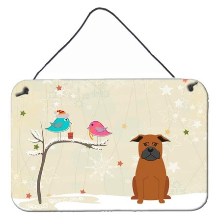 Christmas Presents Between Friends Chinese Chongqing Dog Wall or Door Hanging Prints