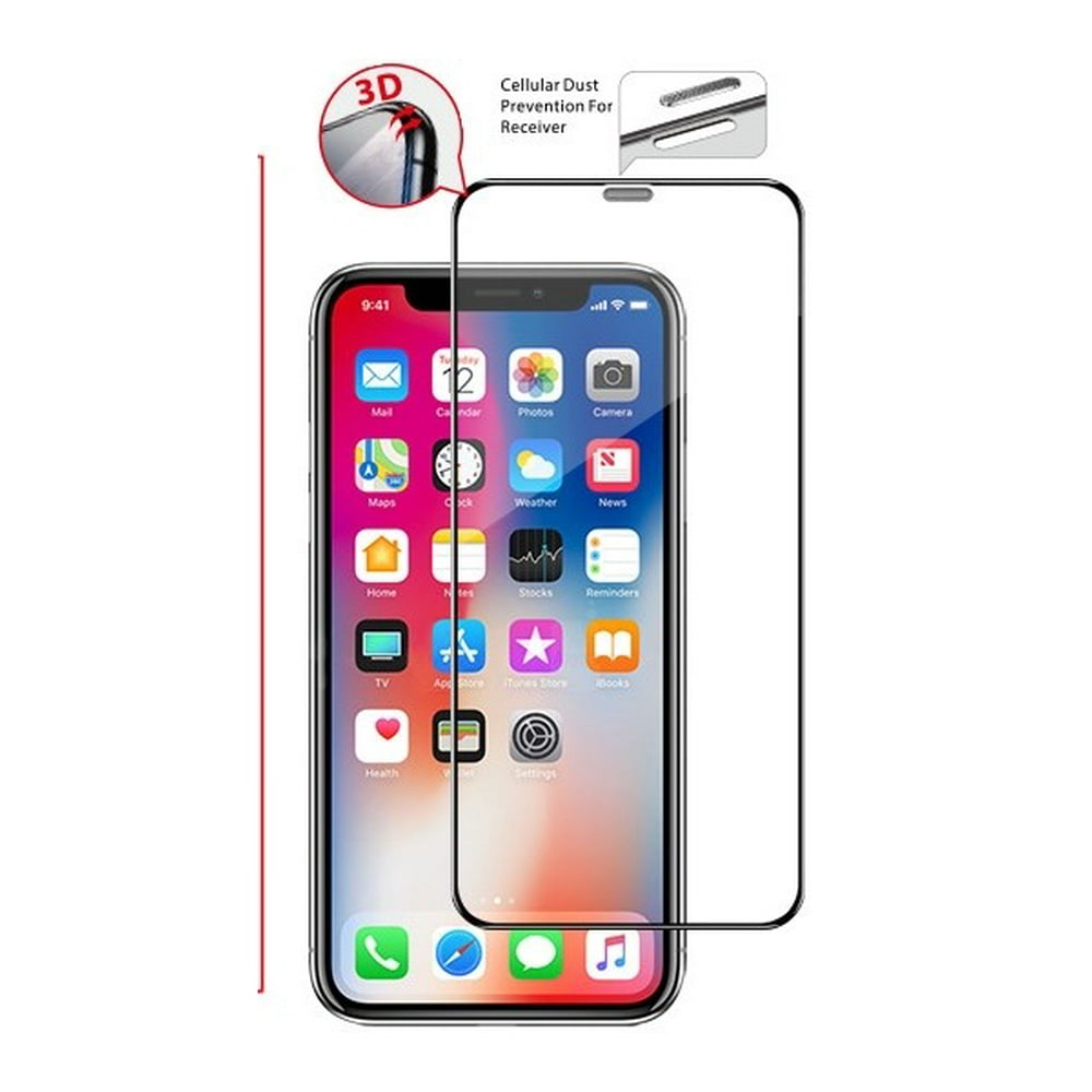 Apple iPhone 11 Tempered Glas Screen Protector 3D Curved Edge Full