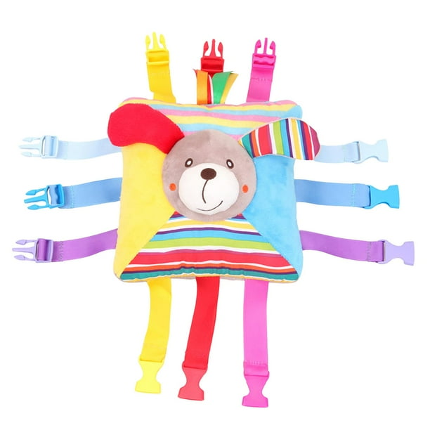 Juguete de aprendizaje para niños pequeños, juguete con cierre, estimulación táctil, juguete sensorial interactivo cachorro