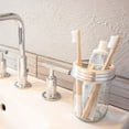 thumbnail image 4 of Mason Jar Lid Toothbrush Holder – Farmhouse-Style Bathroom Counter Organizer, 4 of 4
