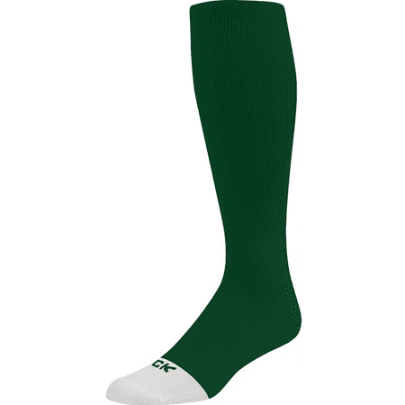 TCK ProSport Elite Tube Knee High Long Socks Baseball Soccer Football (Dk Green (Forest), (Best Sock Knitting Machine)