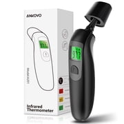 ANKOVO Dual Mode Infrared Thermometer, 1s Reading, 3 Colors Backlight, 25 Memories Recall, All Ages