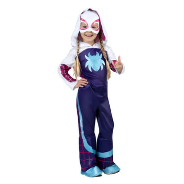 Spidey and His Amazing Friends: Ghost Spider Toddler Deluxe Costume ...