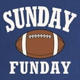 thumbnail image 2 of CafePress - Sunday Funday Maternity T Shirt - Maternity Dark T-Shirt, 2 of 3