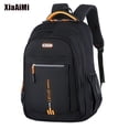 thumbnail image 2 of Mochilas de tela Oxford de gran capacidad para hombre, bolsas de viaje ligeras, mochilas escolares, bolsas para portátiles de negocios, impermeables, 2 of 4